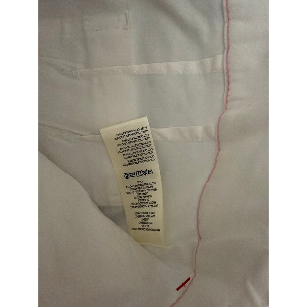 NWT Maeve Anthropologie Colette High-Rise Wide-Leg White Jeans Size 26 - Picture 6 of 6